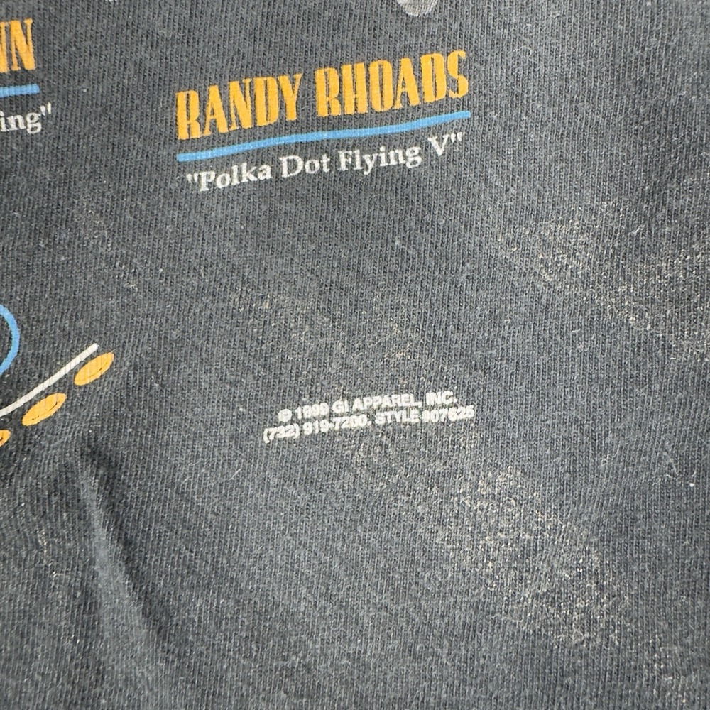 Vintage 90s‎ Rock Guitar Legends T-Shirt XL Cobain Vai Page Prince - Picture 3 of 7